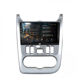 Navigatie Dacia Logan / Duster / Sandero (2009-2013) 8GB RAM Android 13 Octacore Slot Sim 4G DSP GPS Wi-FI Carplay Android Auto USB Bluetooth Waze Touchscreen 9 Inch