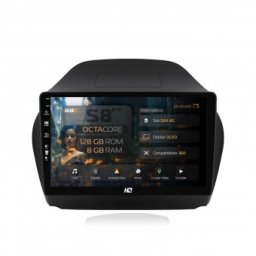 Navigatie Hyundai IX35 (2009-2015) 8GB RAM Android 13 Octacore Slot Sim 4G DSP GPS Wi-FI Carplay Android Auto USB Bluetooth Waze Touchscreen 10.1 Inch