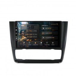 Navigatie BMW Seria 1 E87 (2007-2011) Clima Automata 8GB RAM Android 13 Octacore Slot Sim 4G DSP GPS Wi-FI Carplay Android Auto USB Bluetooth Waze Touchscreen 9 Inch