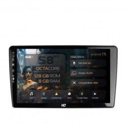 Navigatie Peugeot 307 (2001-2008) 8GB RAM Android 13 Octacore Slot Sim 4G DSP GPS Wi-FI Carplay Android Auto USB Bluetooth Waze Touchscreen 9 Inch