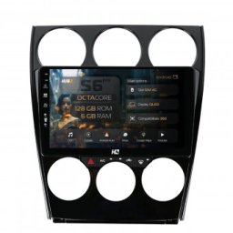 Navigatie Mazda 6 (2002-2008) 6GB RAM Android 13 Octacore Slot Sim 4G DSP GPS Wi-FI Carplay Android Auto USB Bluetooth Waze Touchscreen 9 Inch