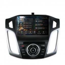 Navigatie Ford Focus 3 (2011-2019) 6GB RAM Android 13 Octacore Slot Sim 4G DSP GPS Wi-FI Carplay Android Auto USB Bluetooth Waze Touchscreen 9 Inch