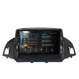 Navigatie Ford Kuga C-Max (2013-2018) 6GB RAM Android 13 Octacore Slot Sim 4G DSP GPS Wi-FI Carplay Android Auto USB Bluetooth Waze Touchscreen 9 Inch