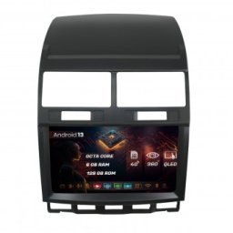 Navigatie Volkswagen Touareg 6GB RAM Android 13 Octacore Slot Sim 4G DSP GPS Wi-FI Carplay Android Auto USB Bluetooth Waze Touchscreen 9 Inch