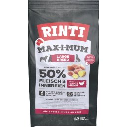 RINTI MAX-I-MUM Large Breed Chicken hrana caini rase mari, cu pui 12kg