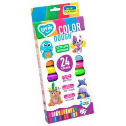 Set plastilina lovin 24pcs*15gr - shine&aroma