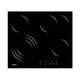 Plită Electrică Samus PSVE-64BG10 | 6800W, 60cm, Touch, Timer