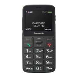 Telefon mobil Panasonic KX-TU160EXB, Negru