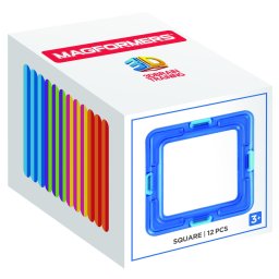 Set de constructie magnetic Magformers - Square, 12 piese
