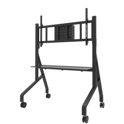Suport monitor mobil Neomounts FL50-575BL1, 125 kg, 65-110", Negru
