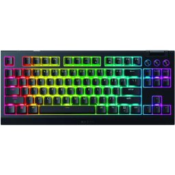 Tastatura Gaming Wireless Razer BlackWidow V4 Tenkeyless HyperSpeed, 2.4G/Bluetooth, Autonomie 980 ore, Chroma RGB Negru