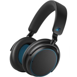 Casti On-Ear Sennheiser Accentum Wireless Blues, Bluetooth, Hybrid ANC, Autonomie 50 ore, Albastru