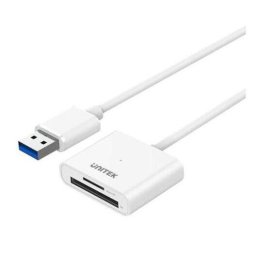 Cititor de carduri , Unitek , Y9321 microSD/SD /USB 3.0 , Alb