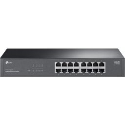 Switch TP-LINK LiteWave LS1016G, 16 porturi Gigabit, Viteza transfer 10/100/1000 Mbps, Plug & play