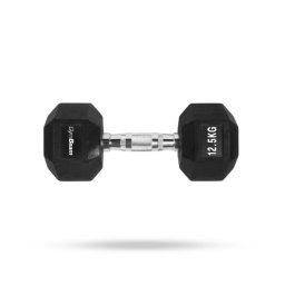 GymBeam Ganteră hexagonală White 12.5 kg
