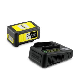 Starter Kit Karcher Power 36/25 (2.445-064.0) Acumulator 36 V/2.5 Ah si Incarcator Negru/Galben