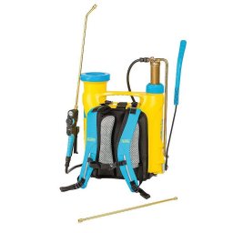 Pulverizator de Gradina Tip Rucsac Gloria PRO 1300 Capacitate 13L Presiune Maxim 6 Bar Galben/Albastru