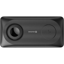 Baterie externa 10000mAh 2in1 Usb-c, Usb-A pentru iWatch si MagSafe, Negru
