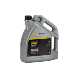 Ulei motor Renault - Castrol GTX 0W-20, 5L Norme: RN17FE (benzina si diesel)