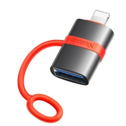 Adaptor Mcdodo USB-A la Lightning, compact si rezistent, Universal – Negru
