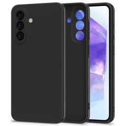 Husa Husă Tech-Protect Icon pentru Samsung Galaxy A55, design elegant, neagră