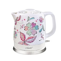 Fierbator MR-068-FLOWERS, 1500 W, 1.5 l, Alb