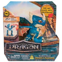 How To Train Your Dragon 2025 - Figurina Roaring Minis Deadly Nadder, Multicolor, 4 ani+