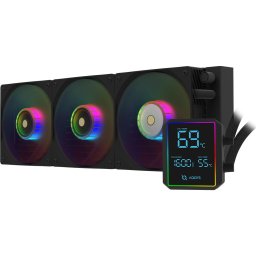 360 AiO 3 x 120mm Display LCD Negru