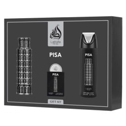 Lattafa Pride Pisa EDP 100 ml + EDP 20 ml + Bodyspray 200 ml (unisex)