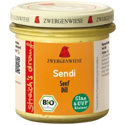 Crema tartinabila cu mustar si marar, fara gluten bio 135g