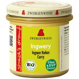 Crema tartinabila cu ghimbir, cocos si curry, fara gluten bio 135g