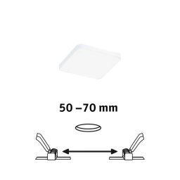 Paulmann 79953 - Spot încastrat pentru baie VARIFIT 230V, LED/6W IP44