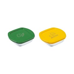Set de 2 caserole din sticlă pentru alimente PYREX 0,3 l