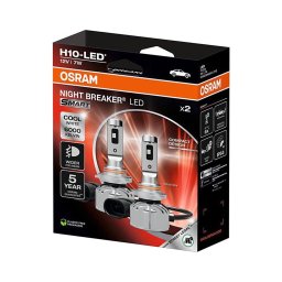 Set de 2 becuri auto LED NIGHT BREAKER SMART H10 PY20d/7W/12V 6000K - Osram