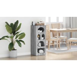 Bufet Gri Sonoma 40 x 35 x 100,5 cm Lemn compozit GartenMobel Dekor