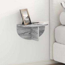 Raft de perete Gri Sonoma 38 x 19 x 19 cm Lemn compozit GartenMobel Dekor