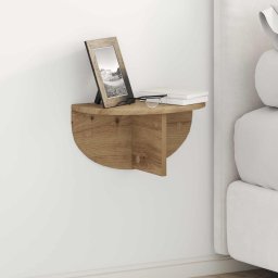 Raft de perete Pe perete 2 pcs Stejar Artizanal 38 x 19 x 19 cm GartenMobel Dekor