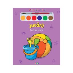 Jucarii - Miracolul Culorilor - Carte de colorat