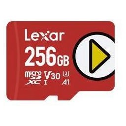 Card memorie 256GB Lexar® PLAY microSDXC™ UHS-I cards, up to 150MB/s read
