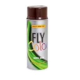 Vopsea spray decorativa FLY COLOR, acrilica, 400ml, RAL 8011 maro nuca