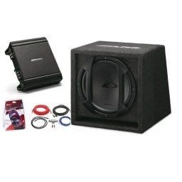 Boxe auto PACHET ALPINE SBE-1244BR + MRV-M250 + LK-10