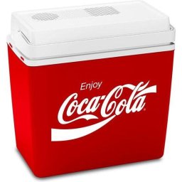 Lada frigorifica MM24 DC Cutie termoelectrica Mobicool stil Coca-Cola, 12 V, 21 litri