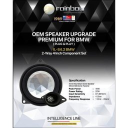 Boxe auto IL-S4.2 DIFUZOARE COMPONENTE RAINBOW DE 10CM PENTRU BMW