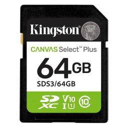 Card memorie SDXC Canvas Select Plus SDS3 64GB Class 10 UHS-I U1 V10 A1