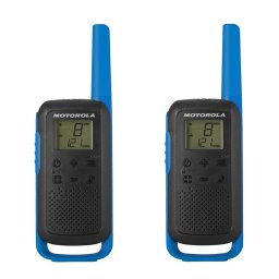 Statie radio PMR portabila Motorola TALKABOUT T62 BLUE set cu 2 buc
