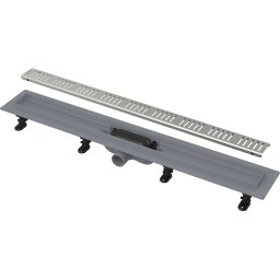 Rigola pentru baie, duş APZ10 Simple, cu margine pentru grătar perforat, alcadrain