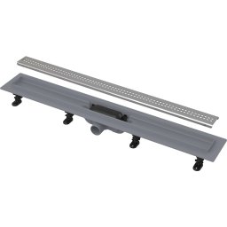 Rigola pentru duş APZ9 SIMPLE, cu margine pentru grătar perforat, alca