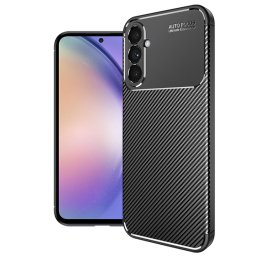 Husa silicon Samsung Galaxy A54 Techsuit - CarbonFiber Black