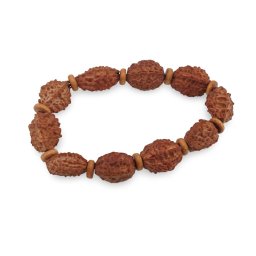 Bratara cu seminte de Rudraksha 17-20mm