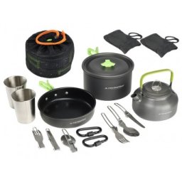 Set de vase de gătit pentru camion /camping , 15 piese
